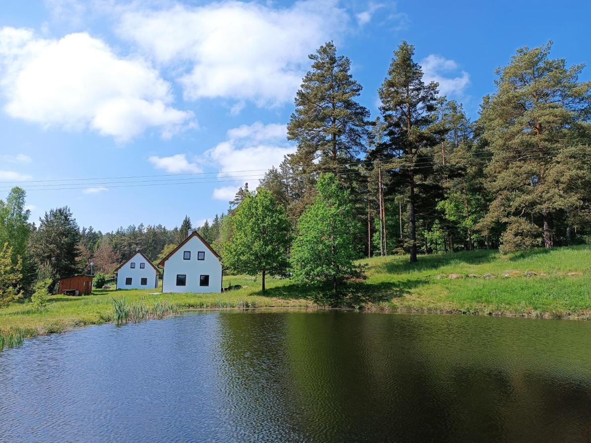 Klidna Lokalita Na Kraji Lesa, Cely Dum S Uschovnu Kol Villa Nová Bystřice Kültér fotó