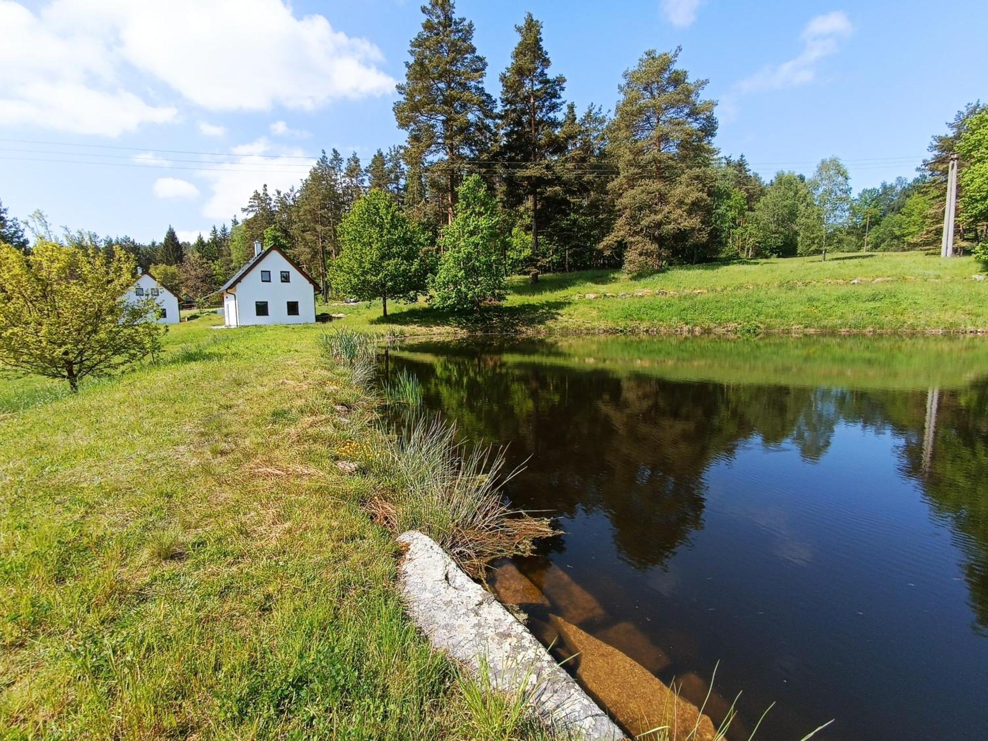 Klidna Lokalita Na Kraji Lesa, Cely Dum S Uschovnu Kol Villa Nová Bystřice Kültér fotó