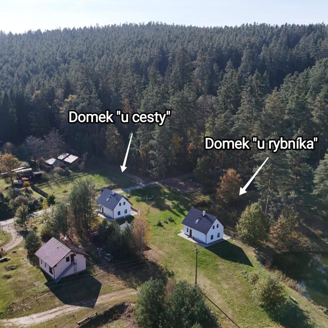 Klidna Lokalita Na Kraji Lesa, Cely Dum S Uschovnu Kol Villa Nová Bystřice Kültér fotó